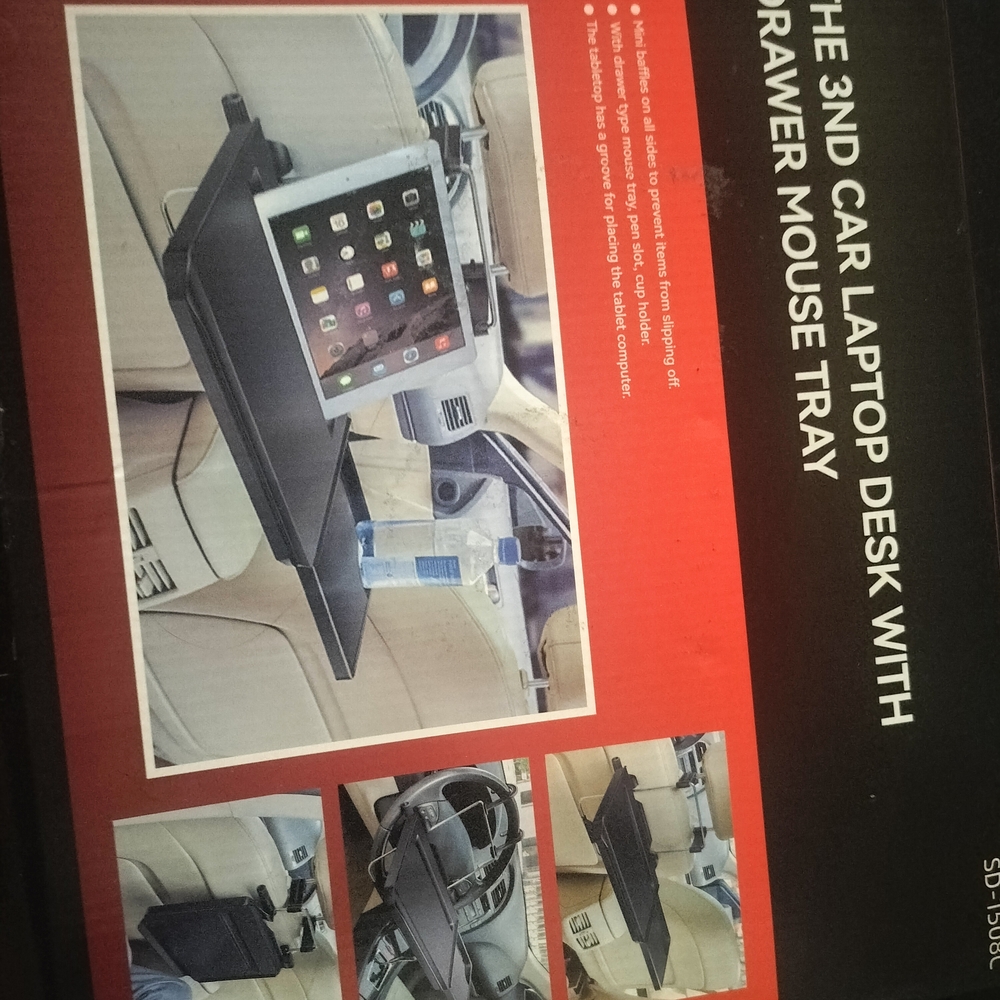 Car Laptop Desk with Drawer Mouse Tray